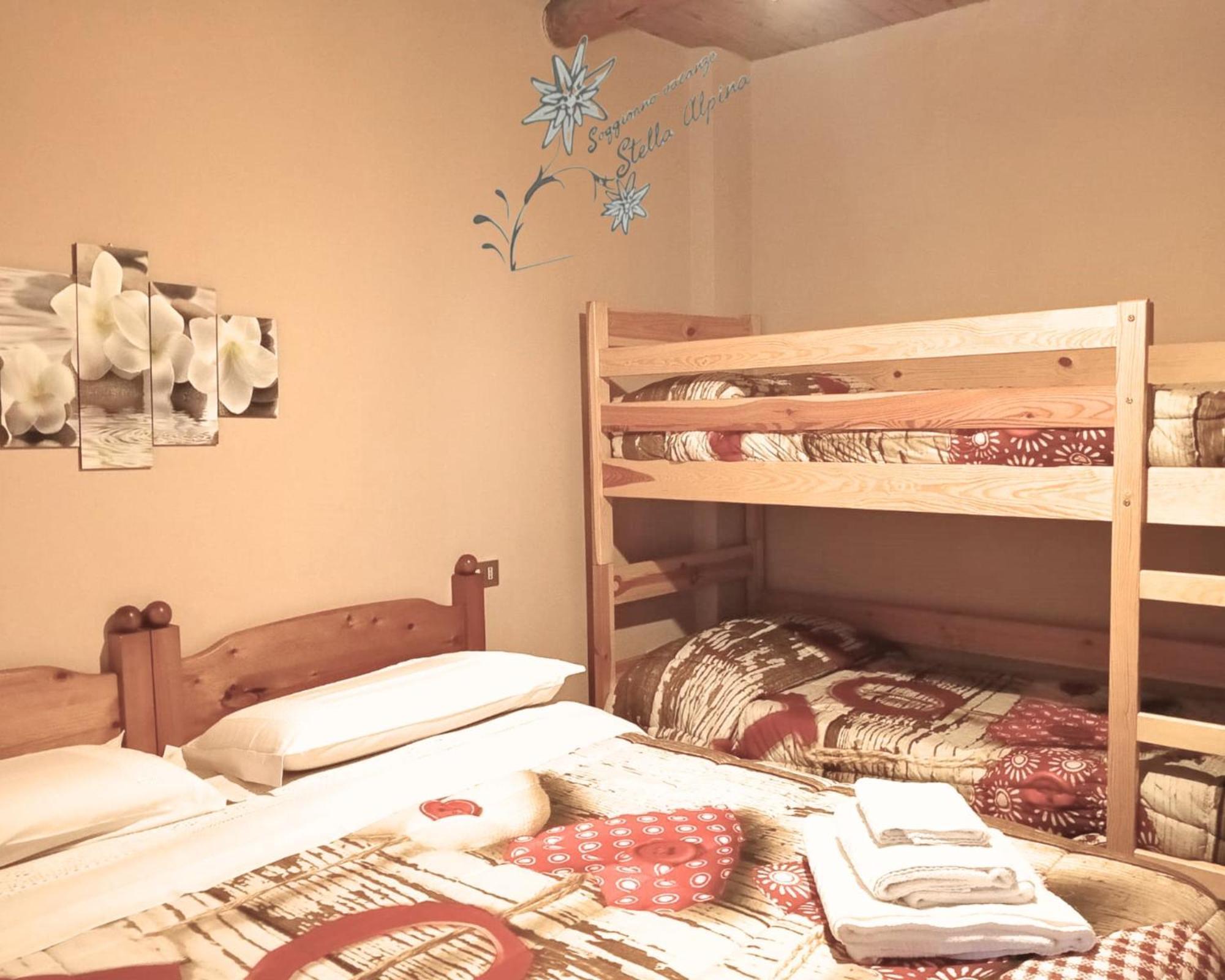 Soggiorno Vacanze Stella Alpina เตมู ห้อง รูปภาพ